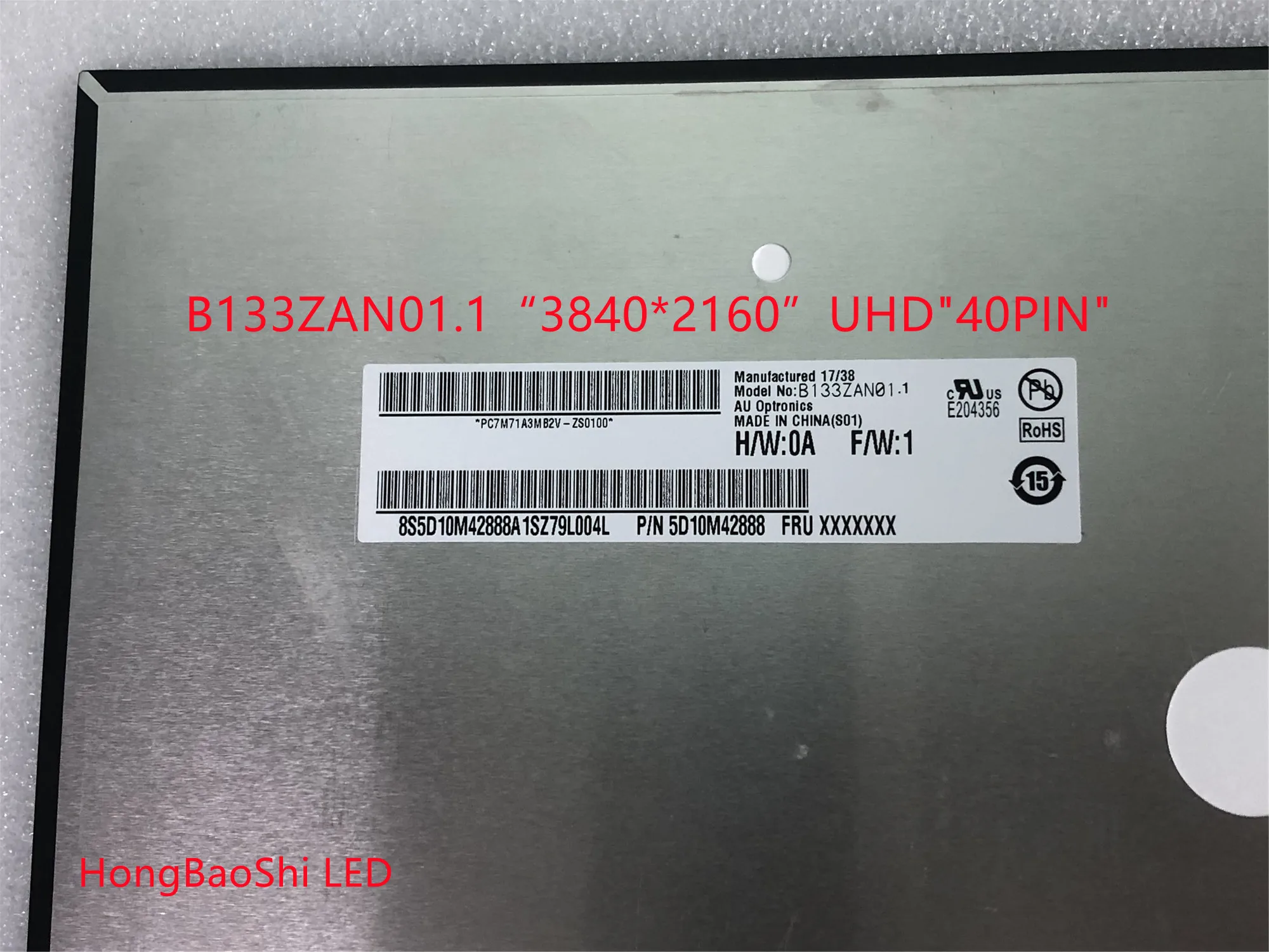 ЖК-экран для ноутбука B133ZAN01.1 подходит B133ZAN01.0 B133ZAN02.0 B133ZAN02.1 4K IPS 3840*2160 | Компьютеры и