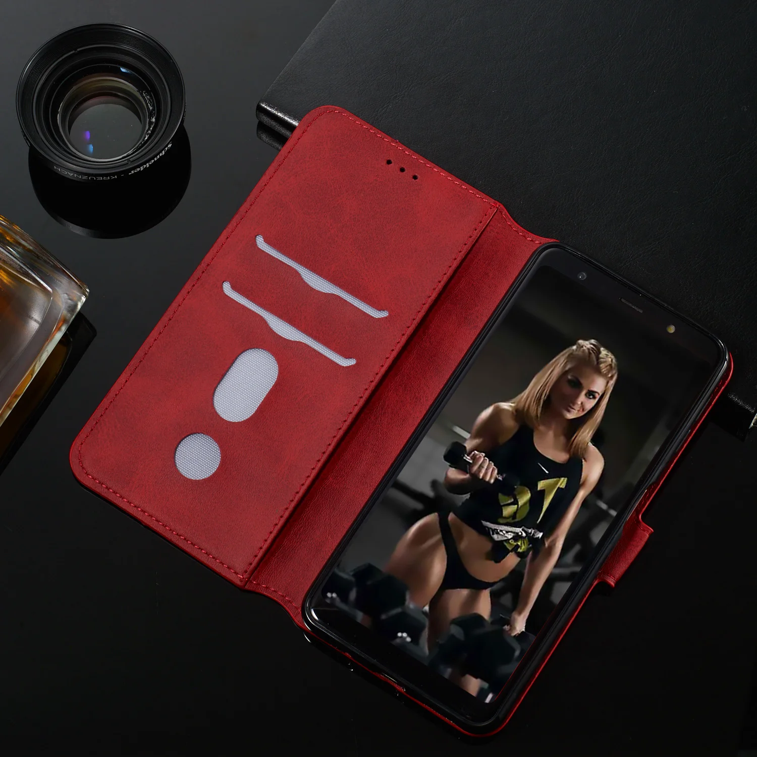 Кожаный флип-чехол для samsung S10 чехол для samsung Galaxy S7 край S8 S9 S10 S11 плюс S11E S10E M10 M10S M20 M30 M40 Чехол-бумажник