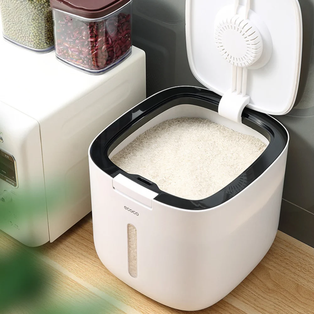 

1pc Insect-proof Sealed Grain Storage Bucket Kitchen Rice Cereals Storage Box