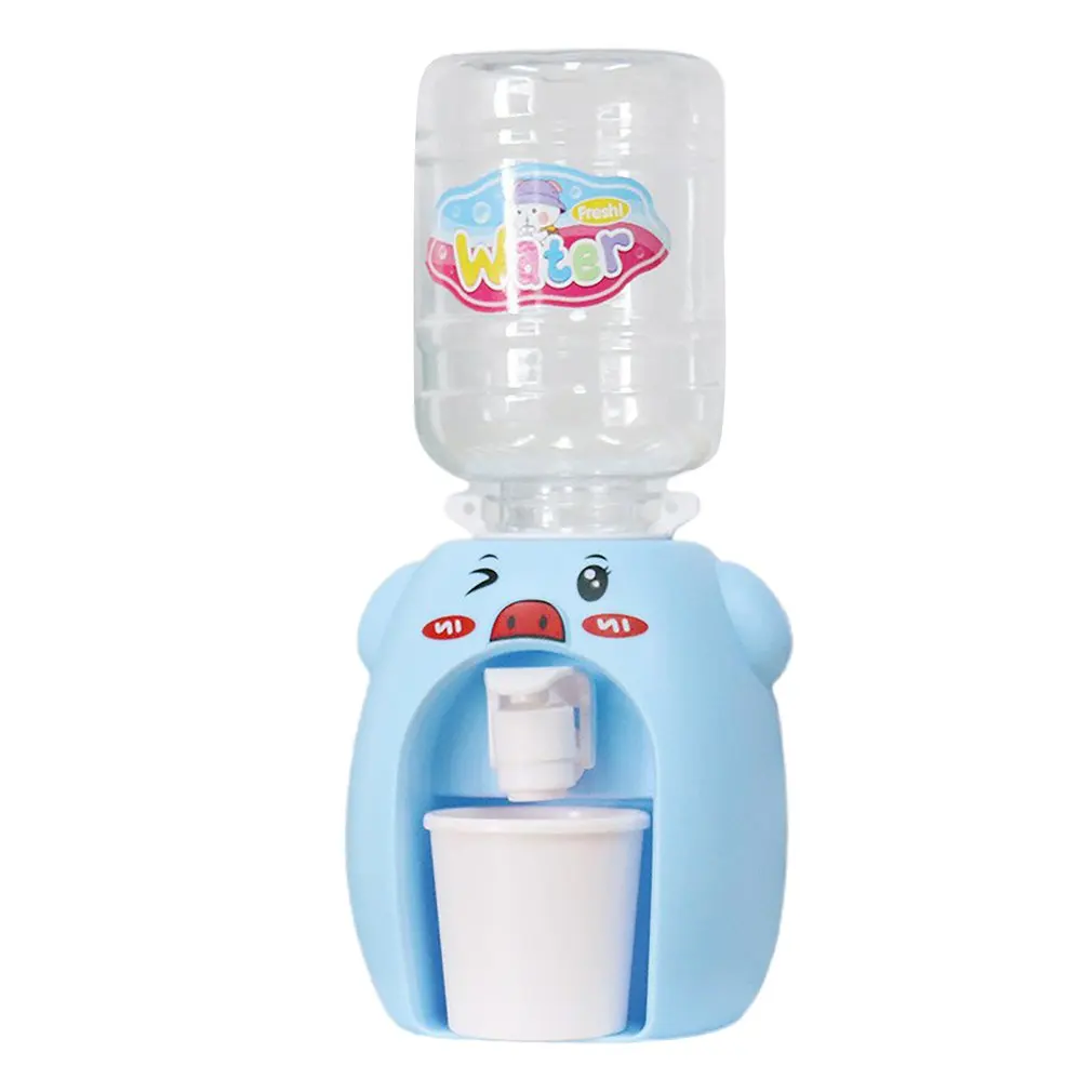 

Mini Cartoon Drink Water Dispenser Toy Kitchen Play House Toys for Children Game Toys Simulation Fun Children's Mini Water