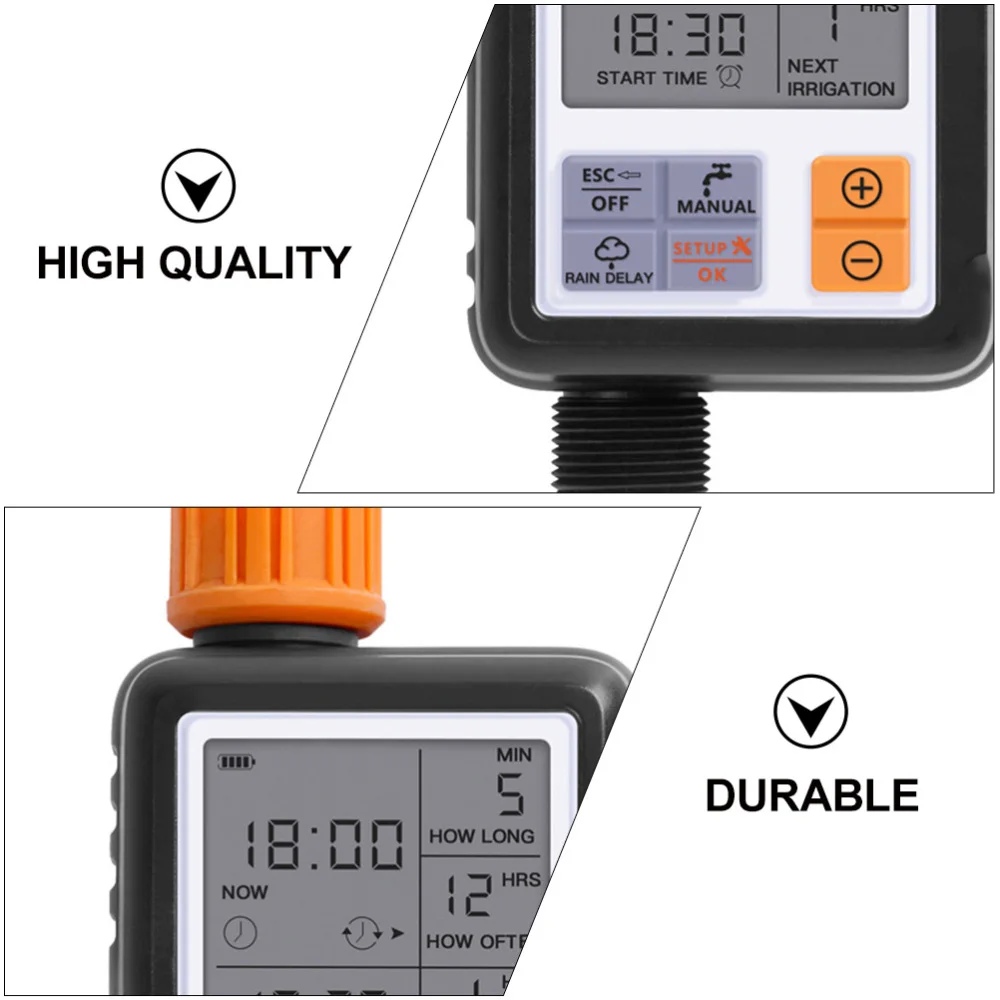 

1 Set Lawn Watering System Automatic Water Timer Irrigation Timer (Single Exit)