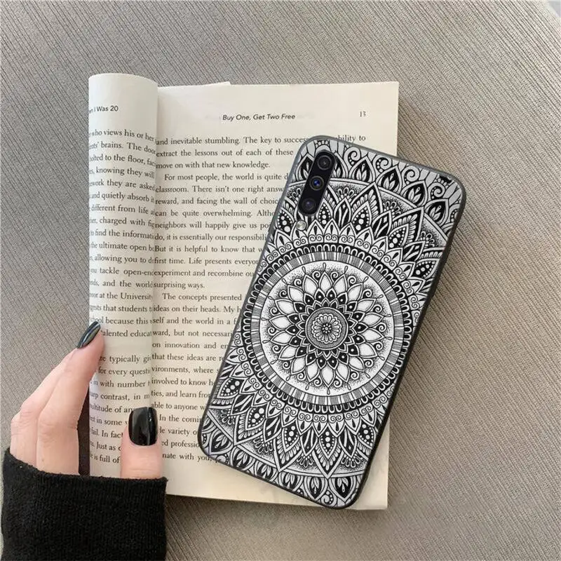 

Mandala high quality mobile Phone Case For Samsung galaxy S 9 10 20 A 10 21 30 31 40 50 51 71 s note 20 j 4 2018 plus