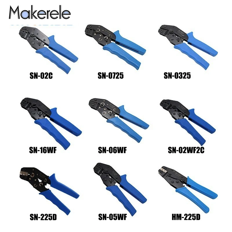 Пружинные Зажимные клещи серии SN/1 обжимные плоскогубцы для обжима кабеля