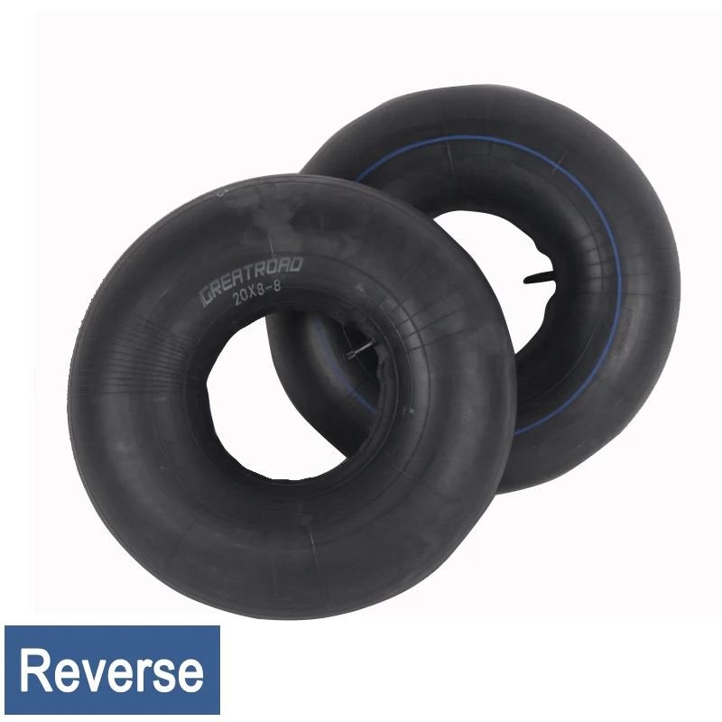 Запасная внутренняя труба 20x8x8 для садовых тележек газонокосилок колесных балок