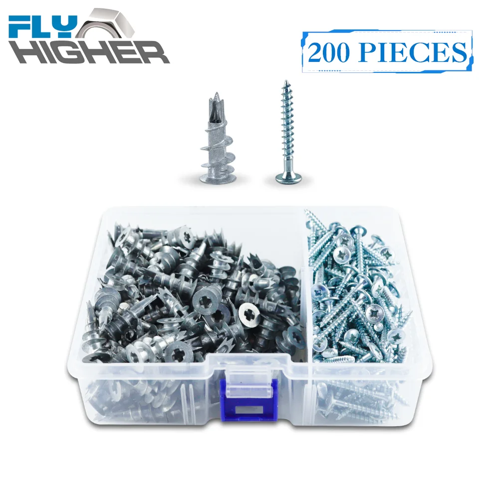 Металлический быстроразъемный гипсокартонный фиксатор простой