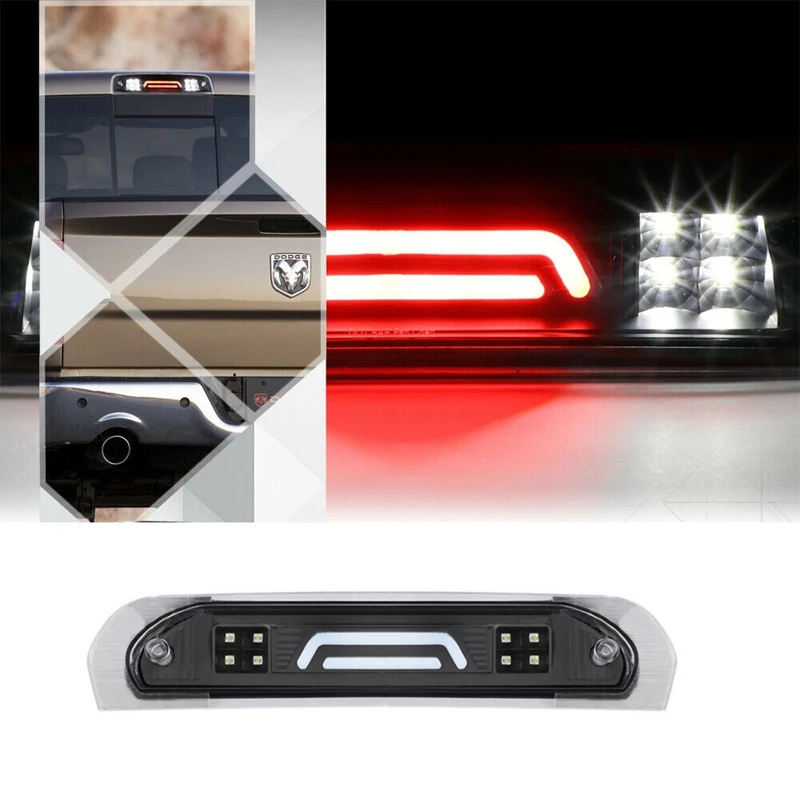 

Автомобильный светодиодный третий Третий Задний стоп-сигнал, стоп-сигнал для Dodge Ram 1500/2500/3500 2002-2009, автомобильная фара в сборе