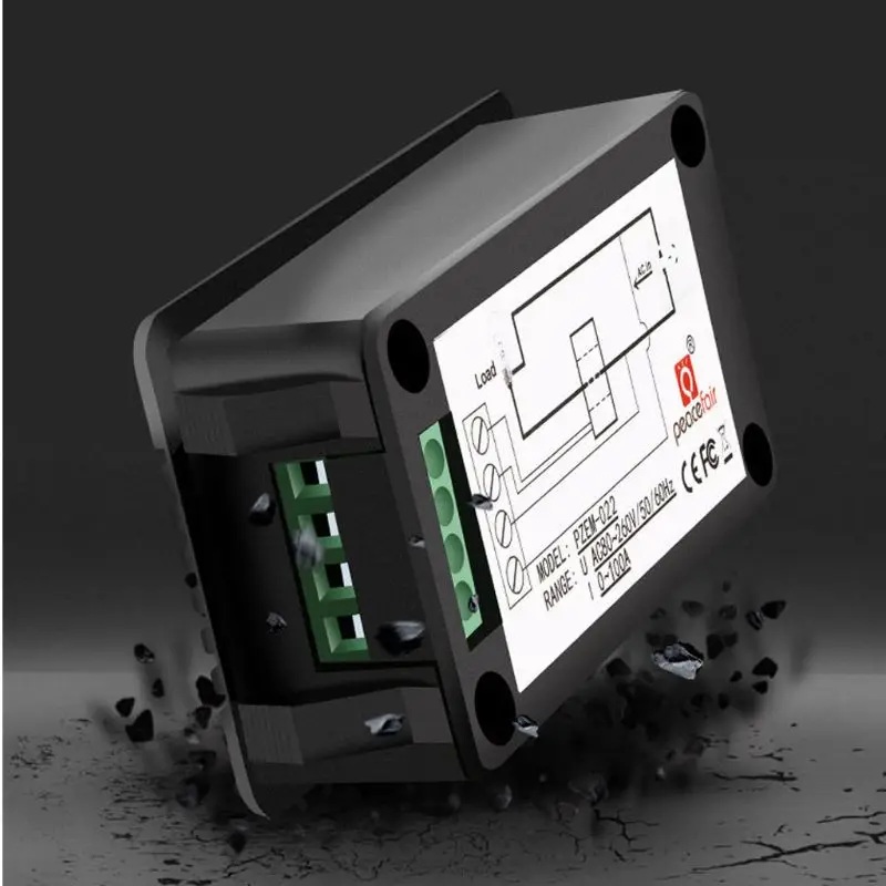 

80V ~ 260V 100A/5A/10A Digital Display Ammeter Power Voltmeter Battery Tester