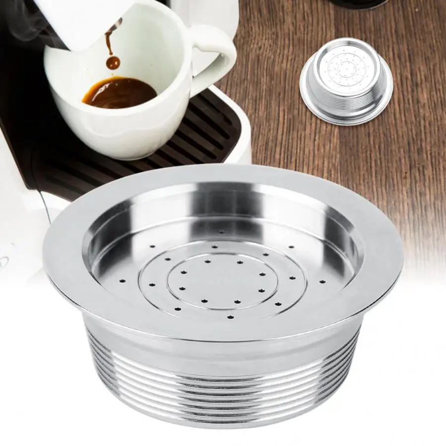 Многоразовые капсулы для кофе Nespresso cafe с пластиковой ложкой 1 шт. фильтрующая