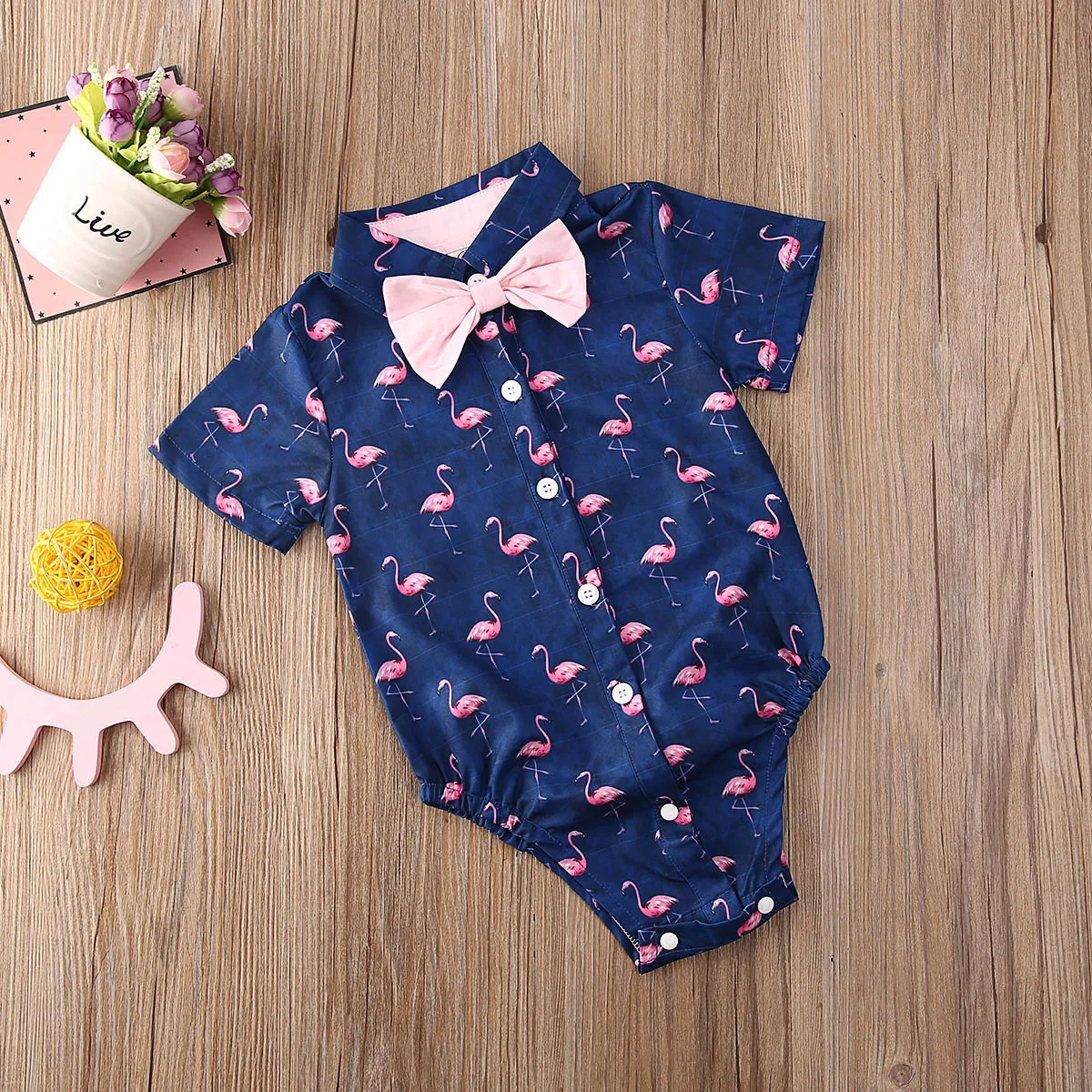 

2020 Summer 2pcs Toddler Infant Baby Boy Gentleman Clothes Short Sleeve Romper Jumpsuit Outfit