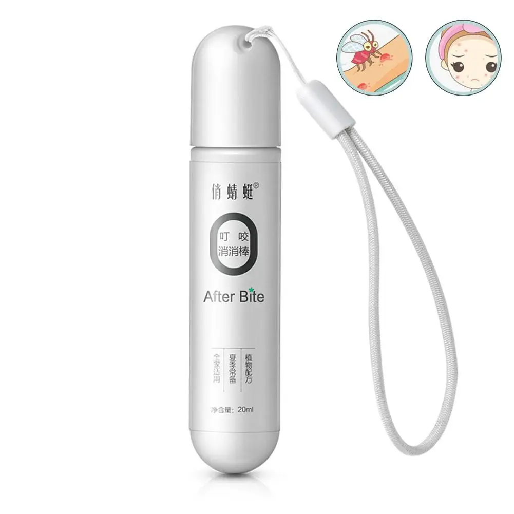 Антипригарная палочка портативная ручка для снятия зуда от комаров и насекомых