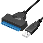 U-образный кабель SATA с поддержкой 2,5 дюйма SSD Hdd жесткого диска Sata 3 к Usb 3,0 адаптер Компьютерные кабели Разъемы Usb Sata адаптер кабель