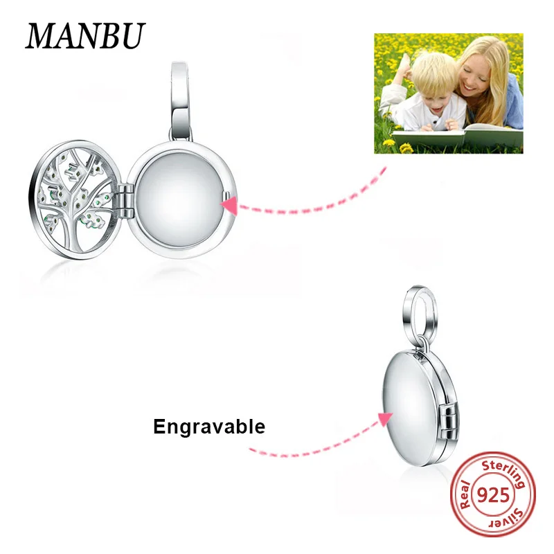 Винтажный серебряные бусины 925 пробы браслет Пандора или ожерелье