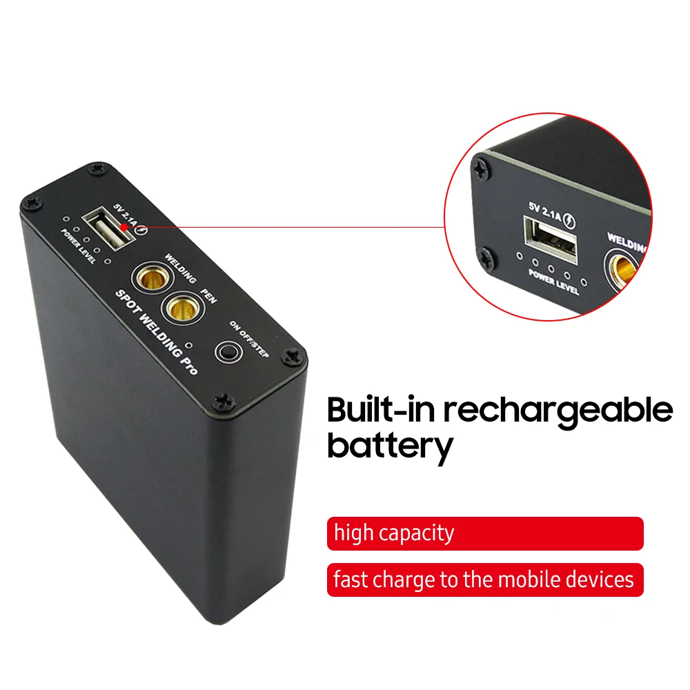 Ручной точечный мини-сварочный аппарат сделай сам регулируемый портативный для