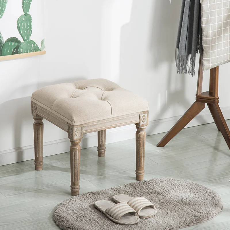 H1 американские ботинки стул из цельного дерева Ретро стиль диван магазин одежды