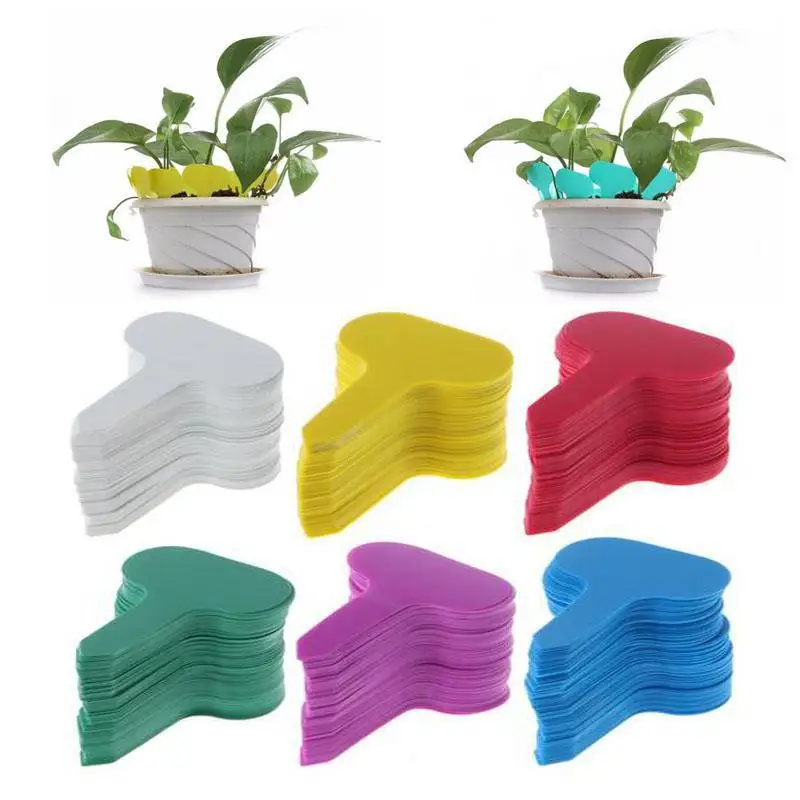 30 шт. пластиковые t образные ярлыки для растений Ювелирные изделия Детский сад