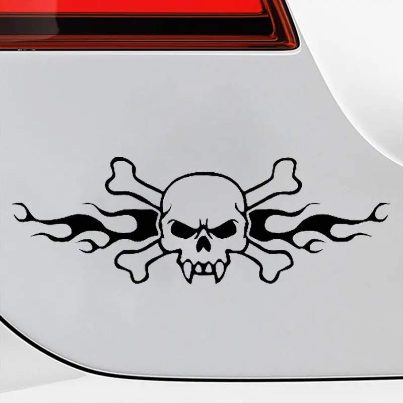 Автомобильная наклейка в виде черепа 3d Виниловые наклейки для автомобилей