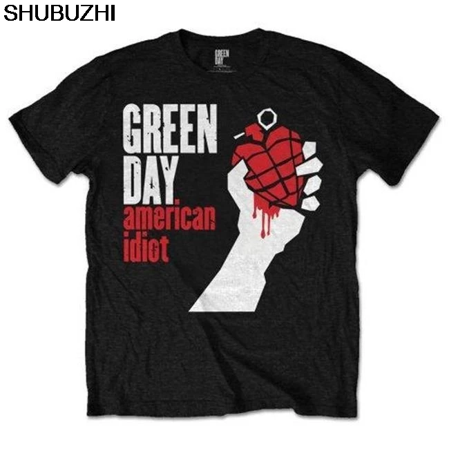 OFFICIAL LICENSED - GREEN DAY - AMERICAN IDIOT T SHIRT PUNK POP ROCK