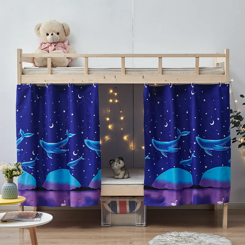 Затемняющие шторы для кровати дышащие сетчатые спальни детской комнаты домашний