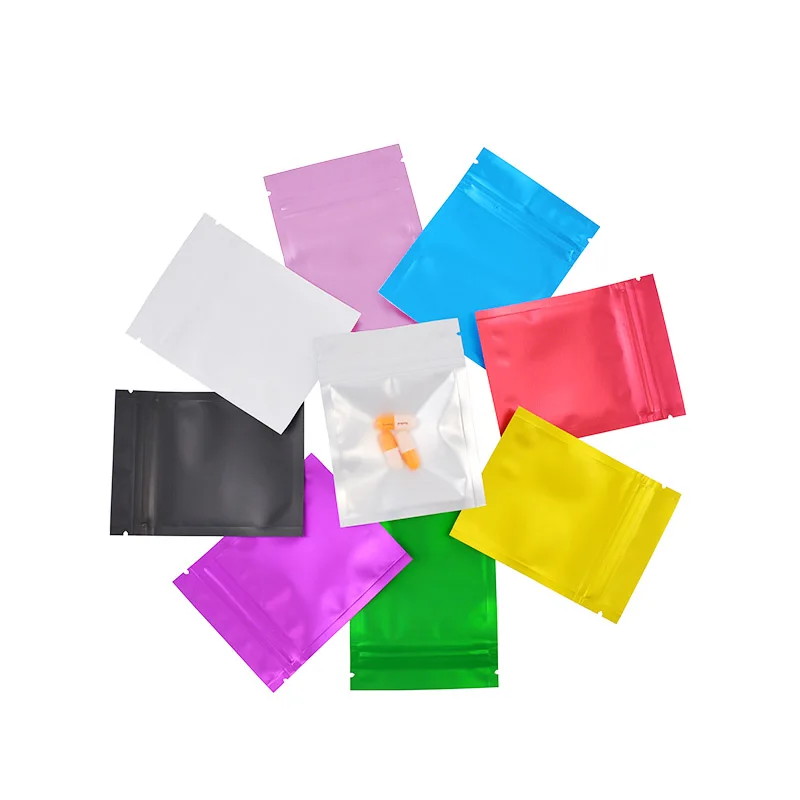 Толстая матовая цветная сумка на молнии Передняя прозрачная оконная Герметичная