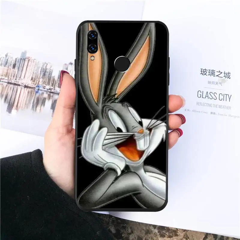 

Cartoon Rabbit Wolf dog Phone Case For Huawei honor Mate P 10 20 30 40 Pro 10i 9 10 20 8 x Lite Luxury brand shell funda coque