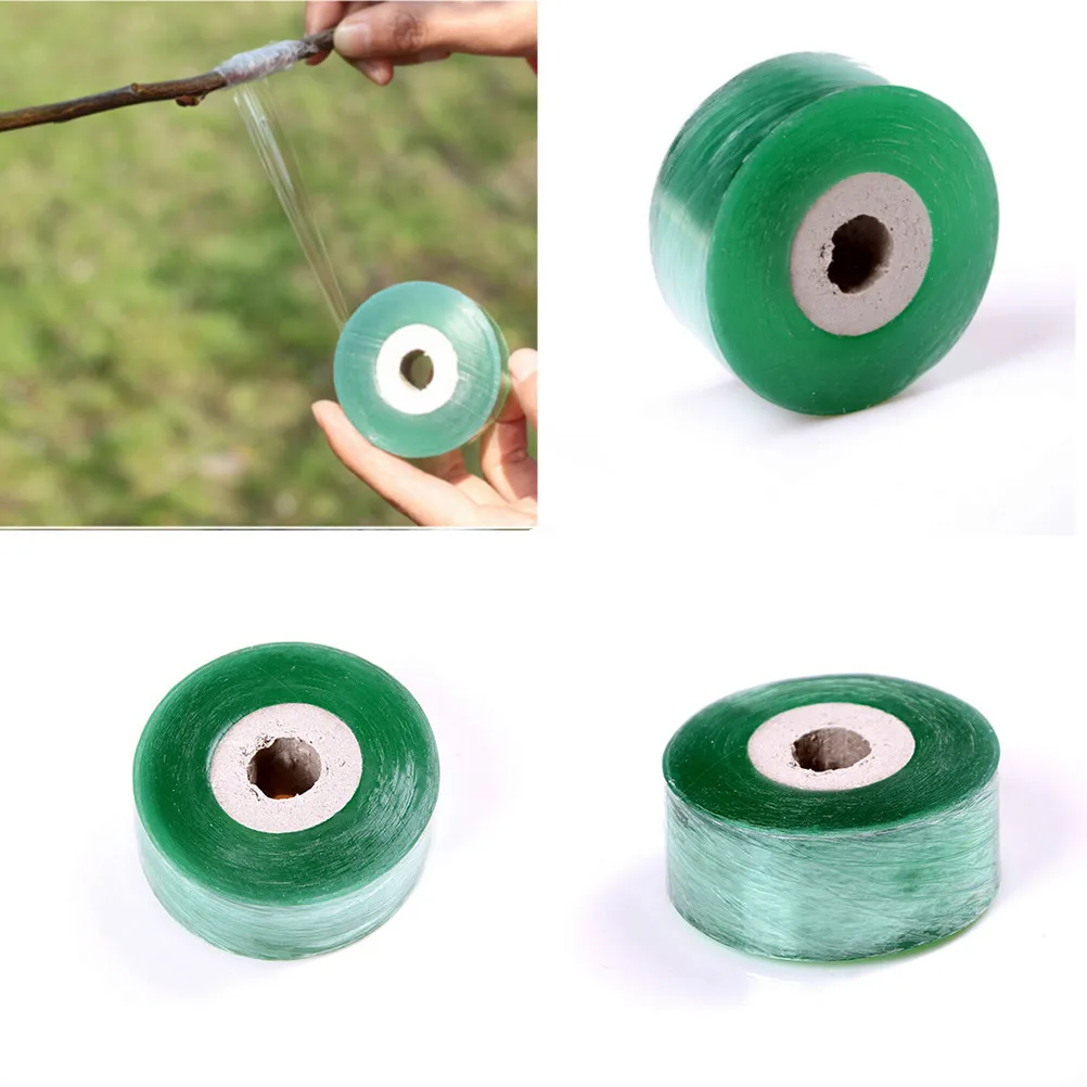 

1 Roll 2X100M Duck Tape Tubing tool Fruit tree Snooker Engraft Tak Tubing Binding strap Pvc Tie Tape