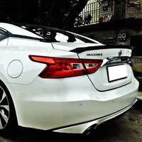new design for Nissan Maxima spoiler 2016 2017 2018 year by DIY paint color primer rear trunk roof spoiler by high quality ABS