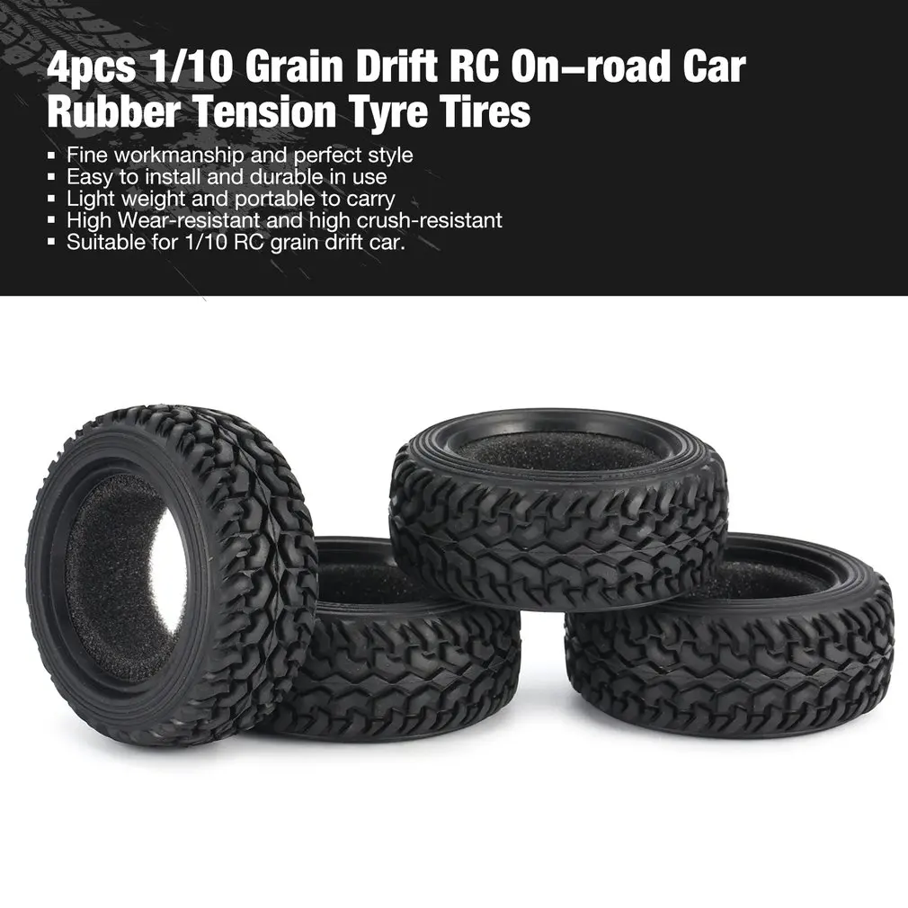 4 шт. 1/10 средняя зерновая радиоуправляемая модель внедорожная Автомобильная