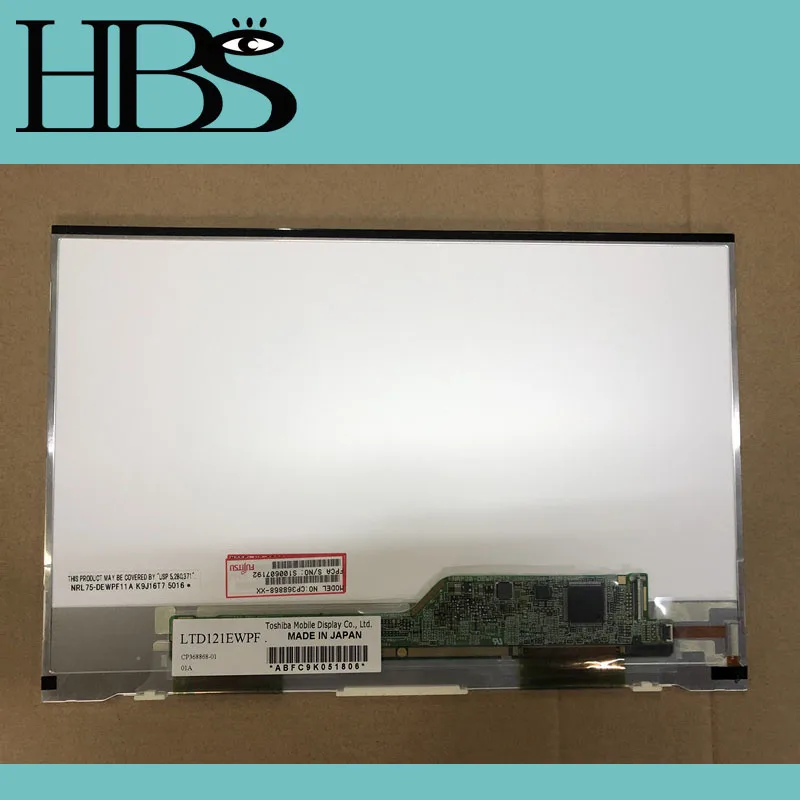 

NEW 12.1 "Laptop LCD Screen Panel Display LTD121EWRF LTD121EWPF Per Fujitsu P8010 P8110