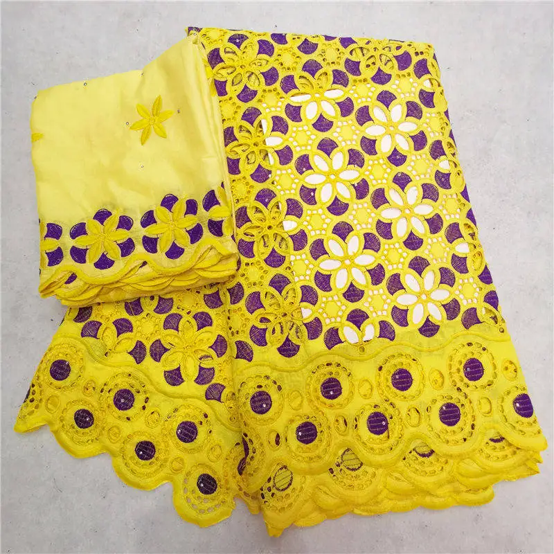 Красный цвет 100% мягкий хлопок вуаль кружева швейцарские последние высокое