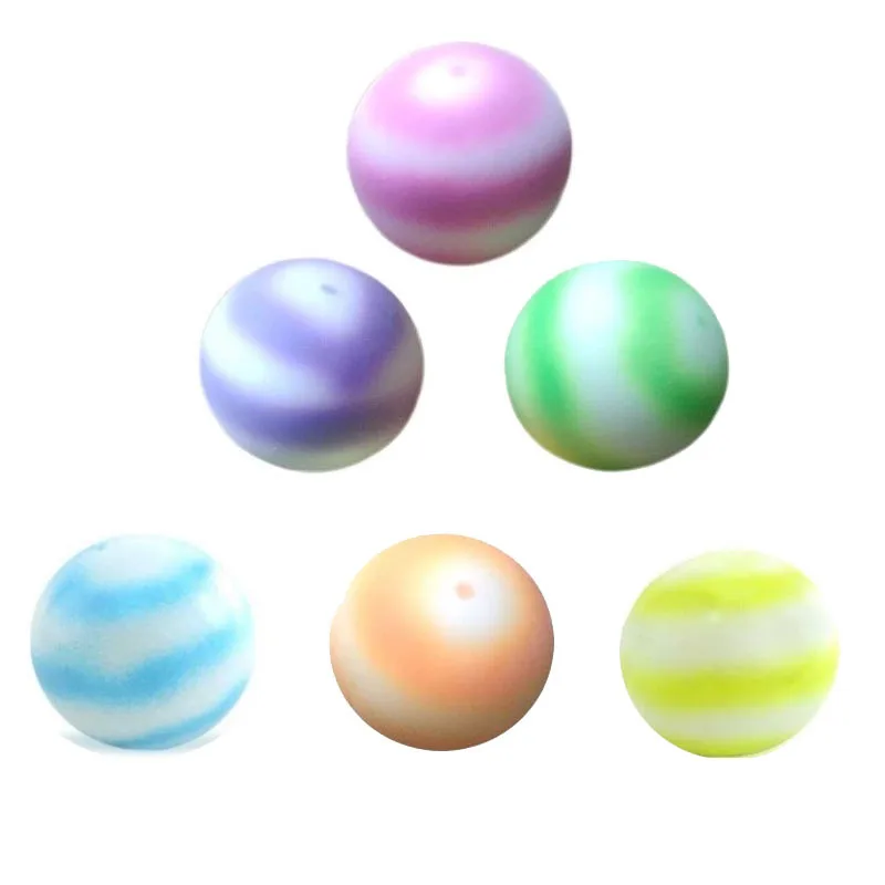 

Упругий мяч из радужной муки, эластичный, мягкий резиновый шарик, декомпрессионный, зажим, музыкальная игрушка, медленно восстанавливающая ...