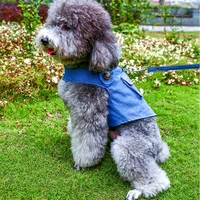 breathable dog harness pet traction rope fashion autumn dog cloth pet chest strap training walking cat harness kitten cloth warm