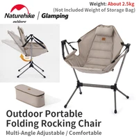 naturehike portable 2 5kg folding camping chair 600d oxford cloth 160%c2%b0adjustable leisure deck chair outdoor beach rocking chair