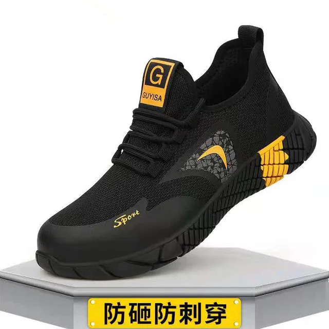 Man Work Shoes Non-Slip Anti-Piercing Brand Safety Shoes 5