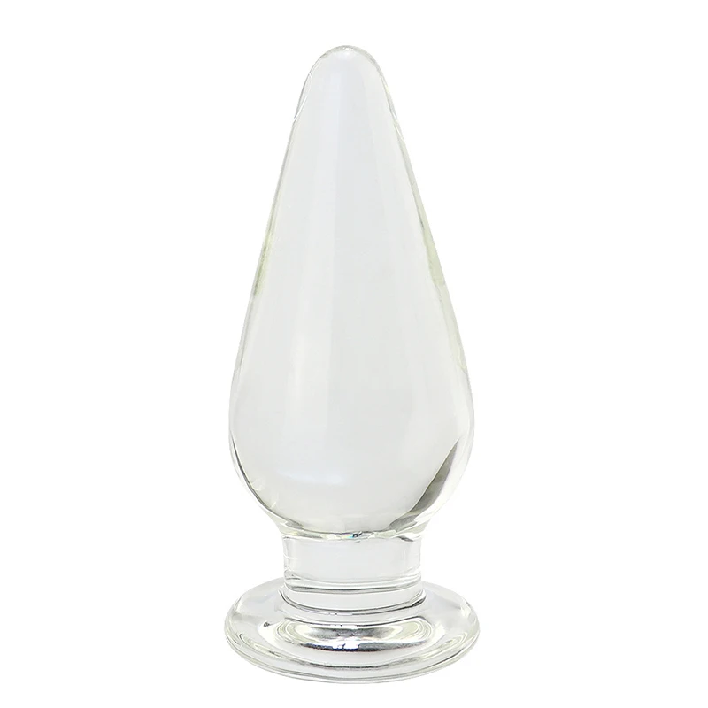 Прозрачный хрустальный анальный фаллоимитатор Анальная пробка расширитель
