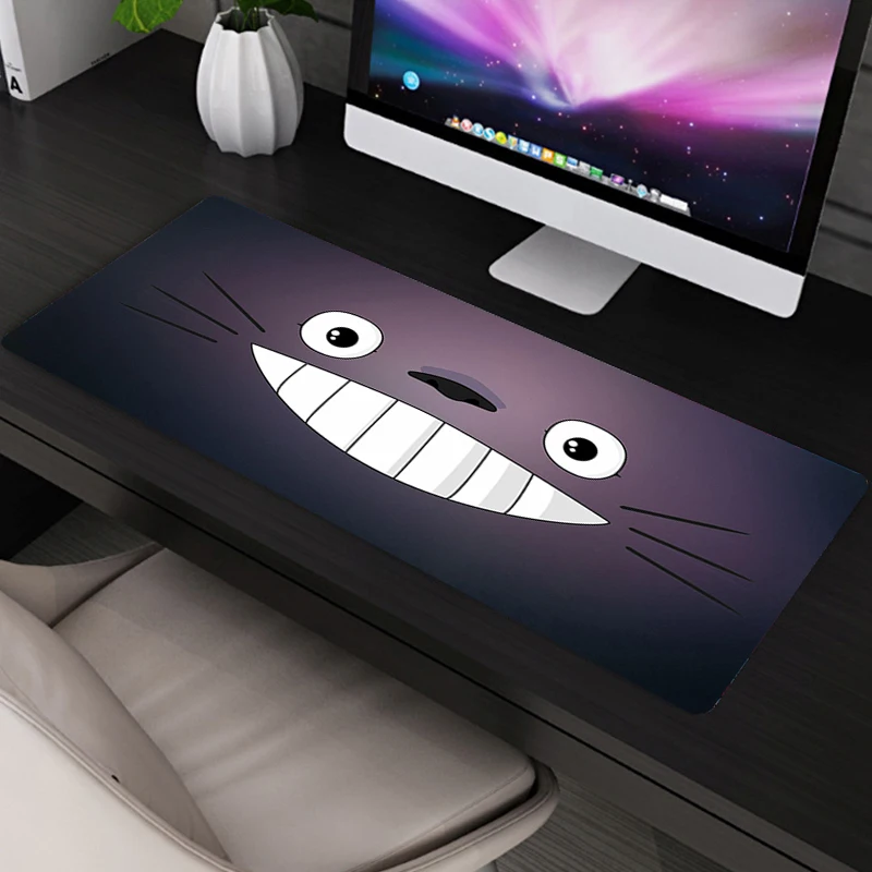 

Custom Large Mouse Pad Totoro Anime Gaming Lock Edge Mousepad Rubber L XL XXL Size Game Customized Personalized Speed Mouse Pad