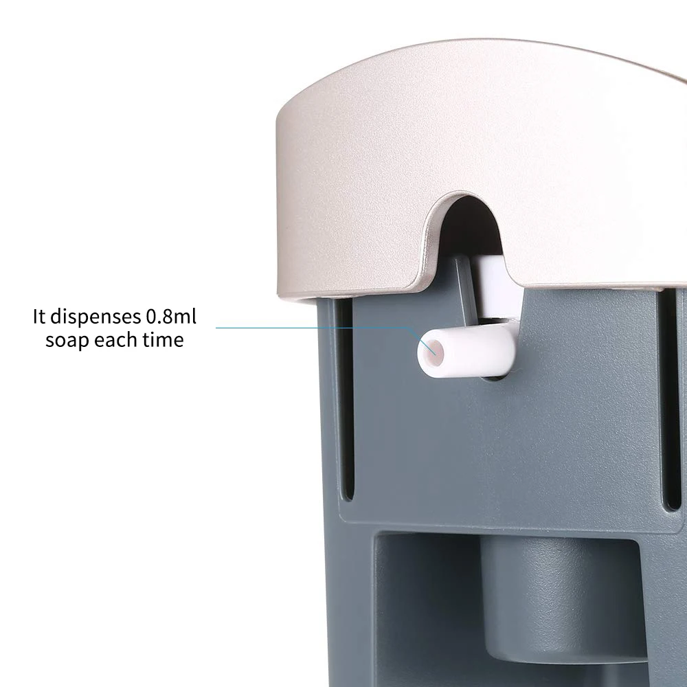 Настенный дозатор для жидкого мыла 300 мл Ванная комната душа шампунь