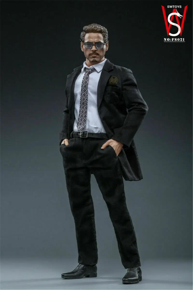 1/6 SWtoys Костюм Тони Старка W/голова и тело NO FS021 полный набор фигурка Модель Кукла игрушка