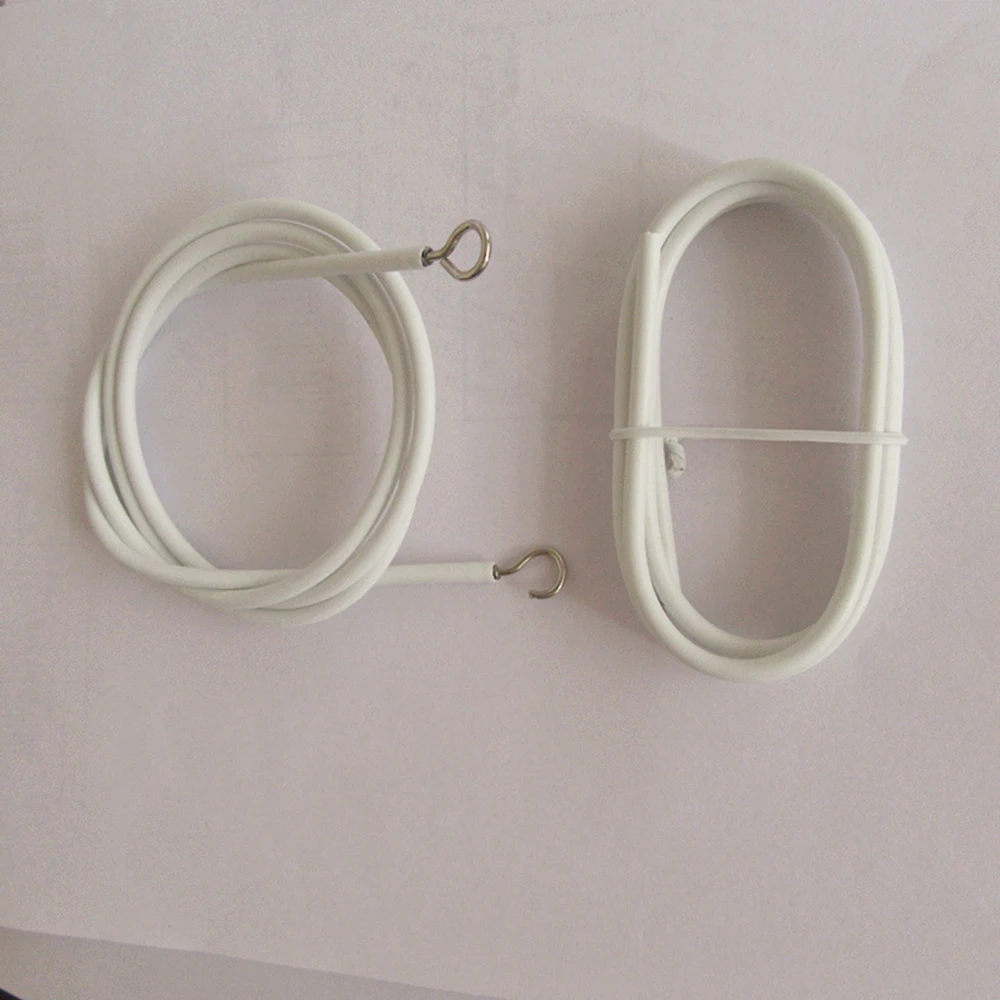 0 5 м Длина ПВХ окна шнур кабельной сети Шторы провода белые линии с Бесплатные