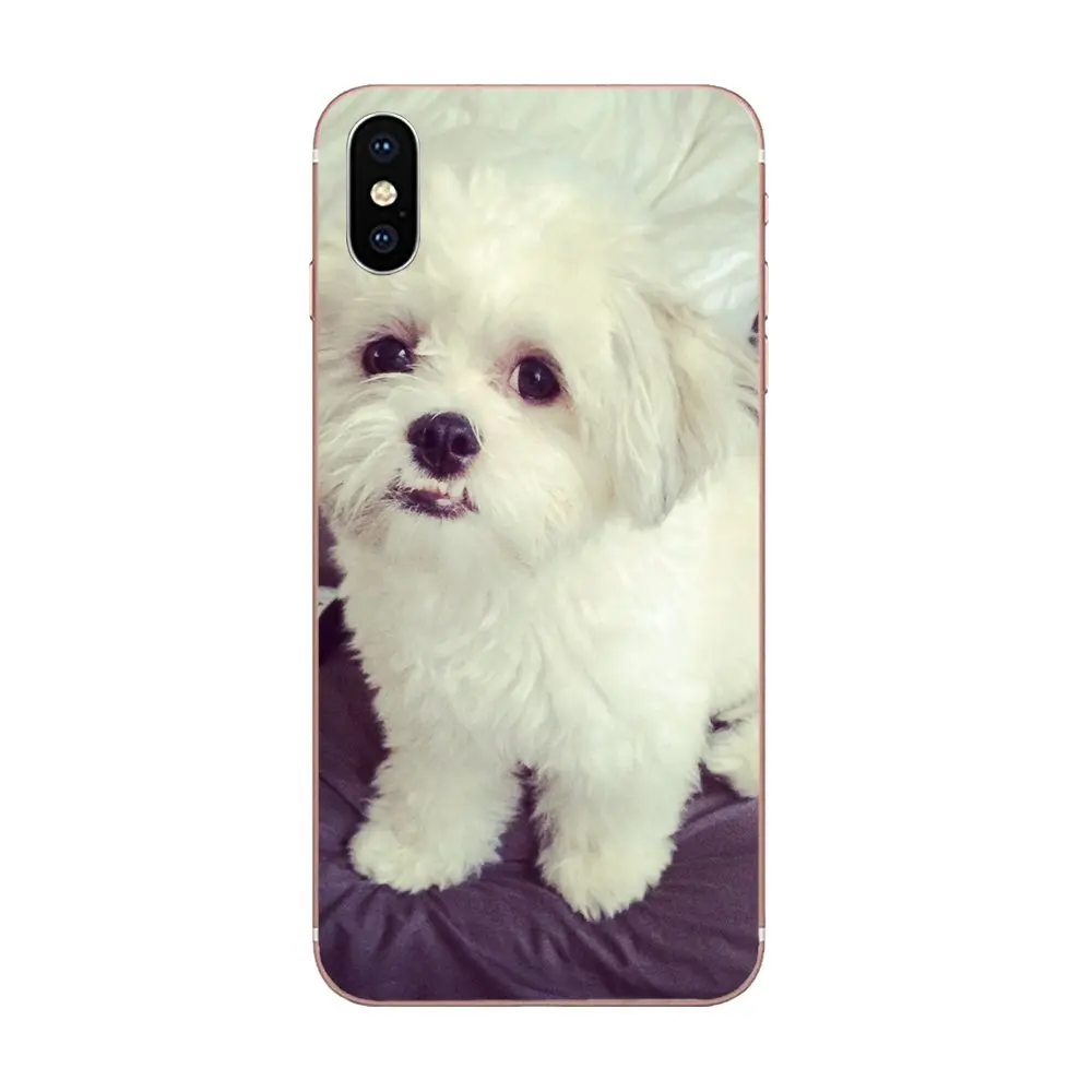 Футболки с надписью I Love My Мальтийская болонка Щенки для Galaxy Alpha Note 10 Pro A10 A20 A20E A30 A40