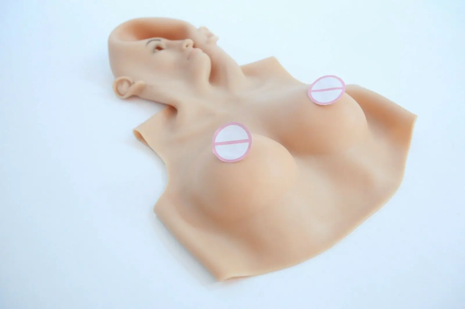 Cosplay New Silicone Female Mask for Male To Shemale Crossdressing Men Quality Handmade Soft Silicone Realistic Mask