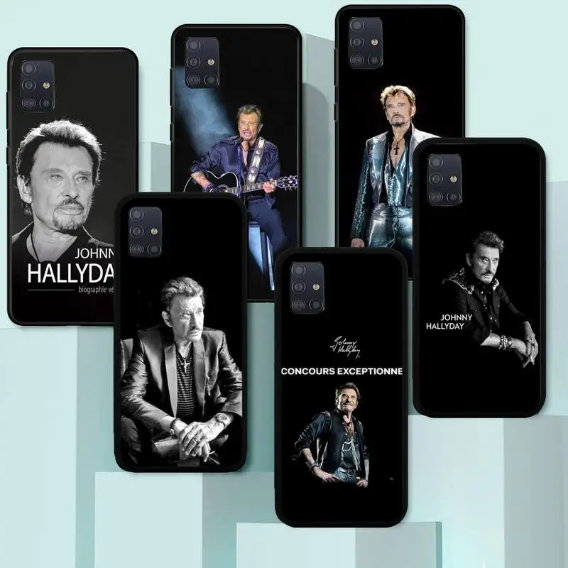 

Johnny Hallyday Phone Case for Xiaomi mi5 5x mi6 6x a2 mi8 mi9 mi10 note2 3 10 pro max plus 10t lite Fundas cover