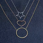 Ожерелье-чокер женское, из нержавеющей стали, ожерелье с цепочкой, чокер, ожерелье для лучших друзей