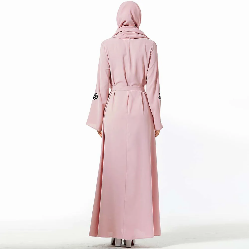 Abaya Дубай мусульманское платье без хиджаба абайя для женщин осень мода Caftan