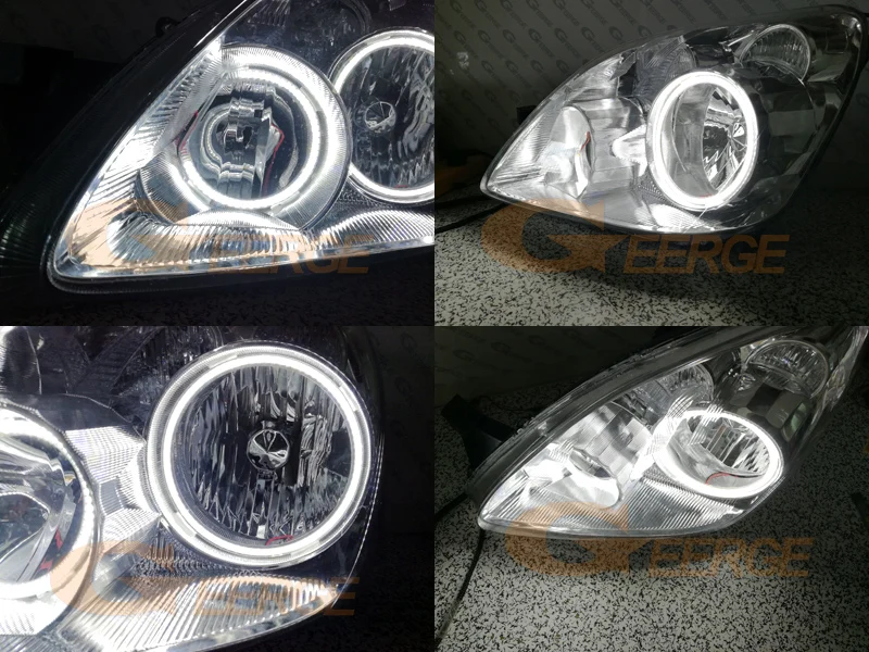 Для Honda CR V CRV II 2005 2006 ультра яркий SMD LED Ангельские Глазки набор колец Дневной