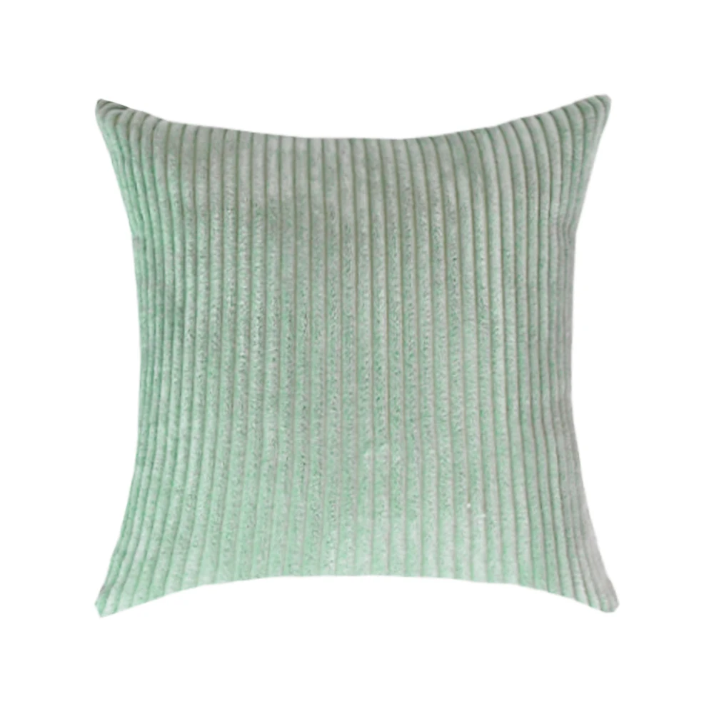 free shopping corduroy striped throw pillow case solid cushion cover 40455055606570cm home decorative ht npcjc3 free global shipping