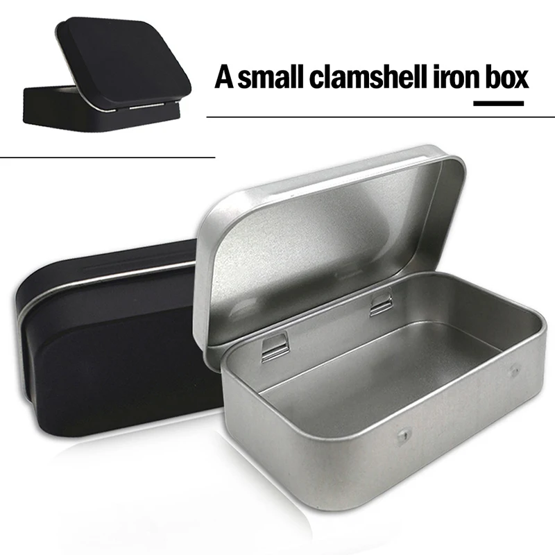 

Cigarette Case Box Tin Flip Gifts Sealed Box Packing Case Portable Tobacco Storage Cases Jewelry Candy Money Coin Key Organizer