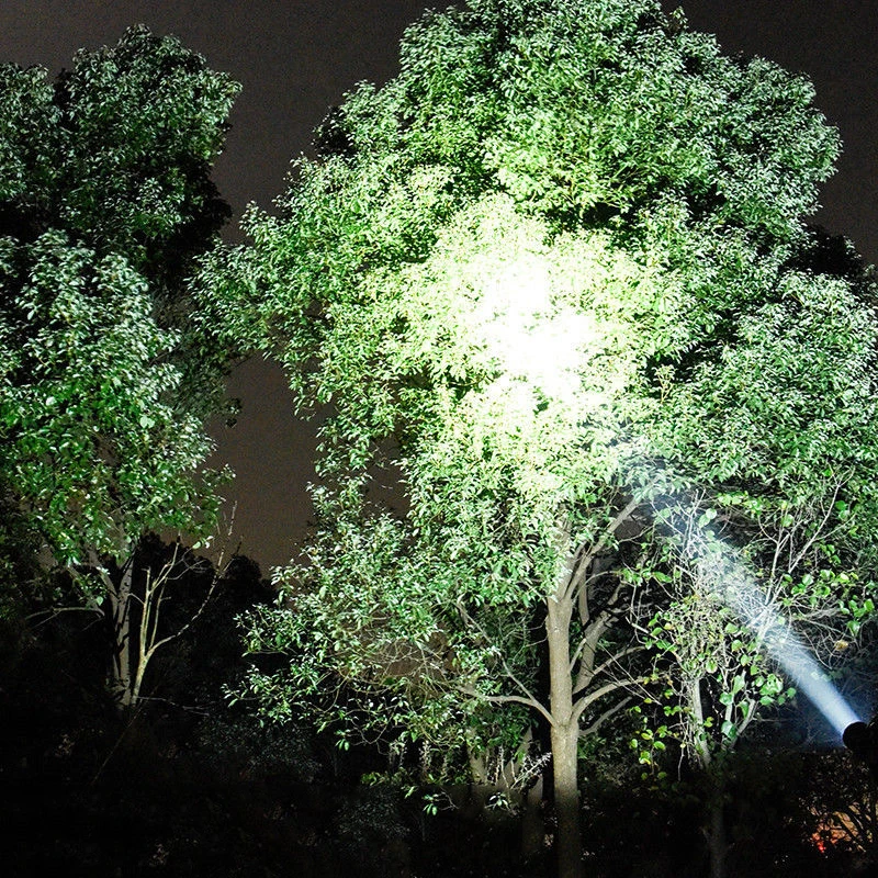 

ZHIYU Portable T6 LED Flashlight USB Rechargeable Lights Power Bank Torch Lamp 3 Modes Built in Battery Zoom Flash Light Lantern