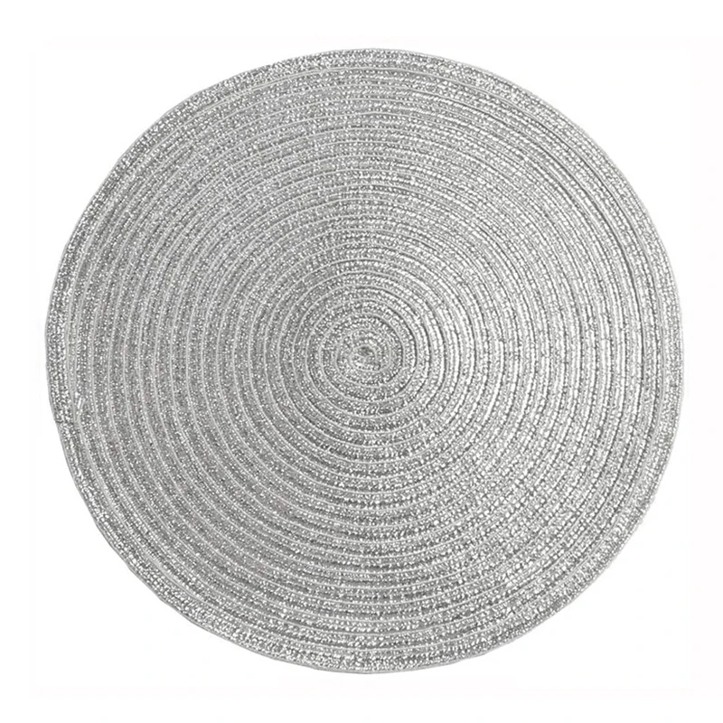 

Круглый термостойкий коврик для стола из полиэстера и хлопка