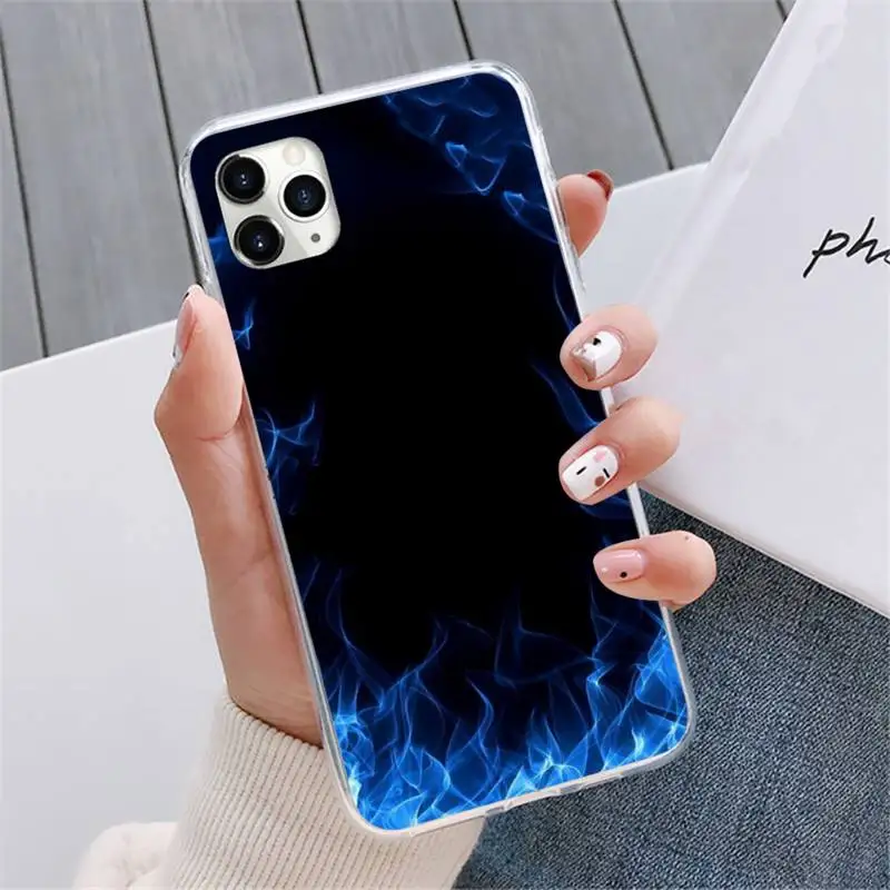 

Fashion Flames Phone Case For iphone 12 5 5s 5c se 6 6s 7 8 plus x xs xr 11 pro max mini