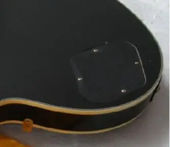 Бесплатная доставка, китайская гитара на заказ, высококачественный музыкальный инструмент, черная электрическая гитара 7yue9